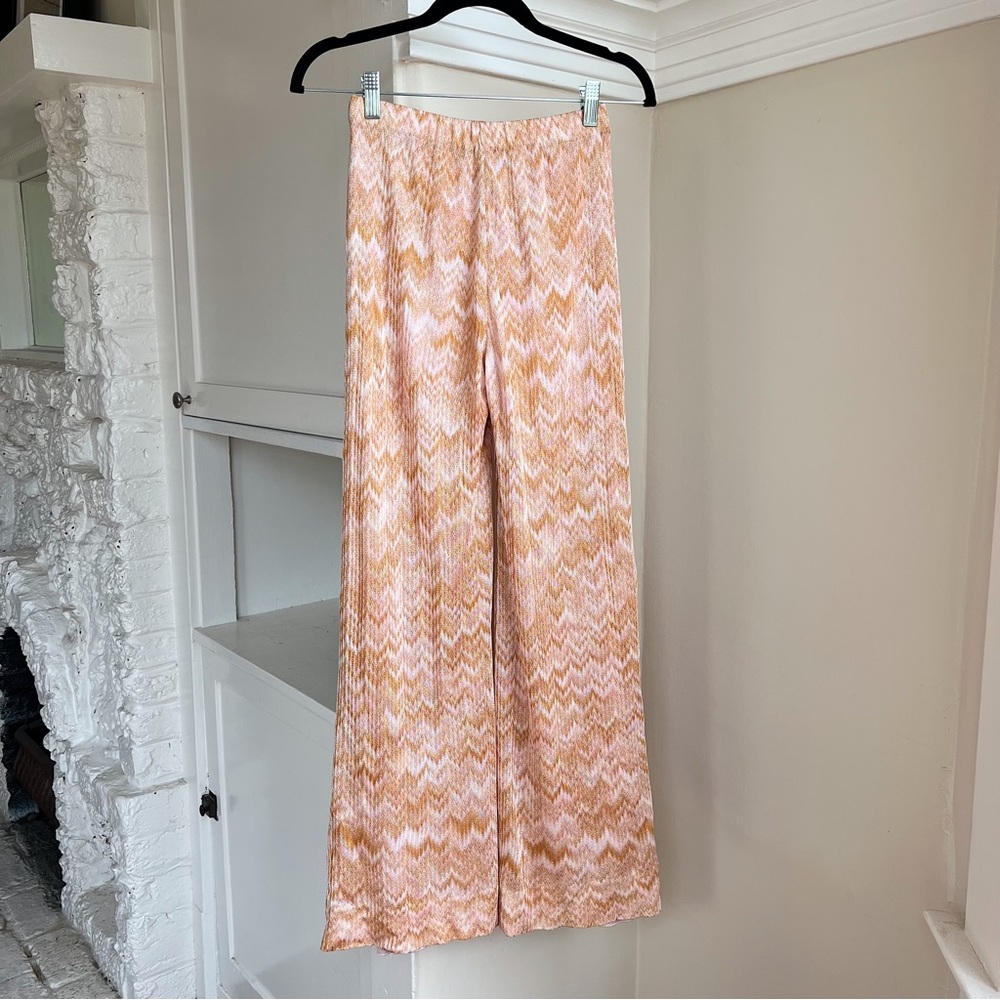 Vintage Missoni Chevron Knit Trousers